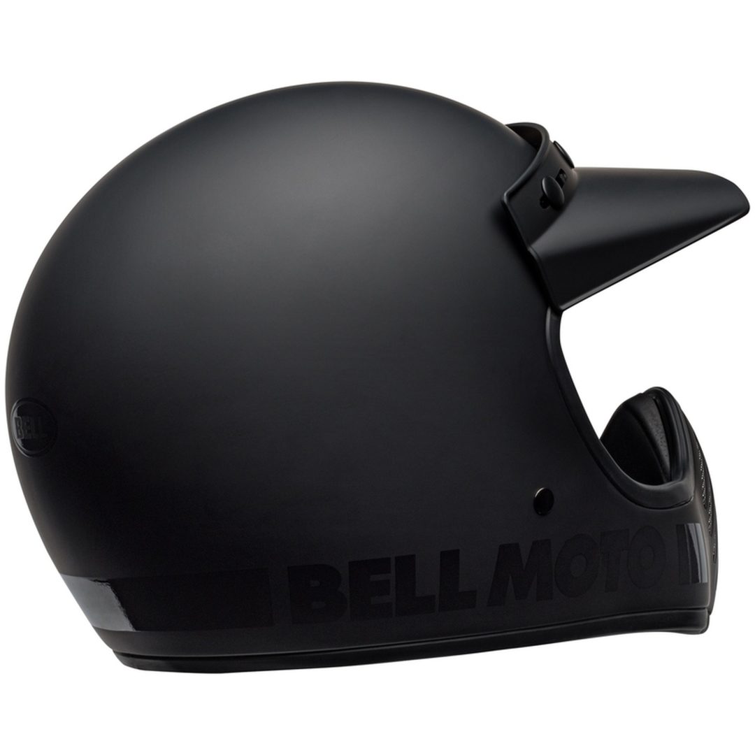 Retrohjälm Moto-3 Classic Matt Glans Svart BELL s – bild 7