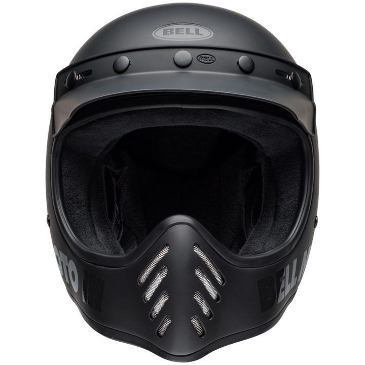 Retrohjälm Moto-3 Classic Matt Glans Svart BELL s – bild 4