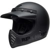Retrohjälm Moto-3 Classic Matt Glans Svart BELL s – miniatyr 1