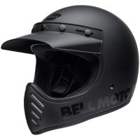 Retrohjälm Moto-3 Classic Matt Glans Svart BELL