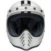 Retrohjälm Moto-3 Steve Mcqueen Glans Vit/svart BELL s – miniatyr 3