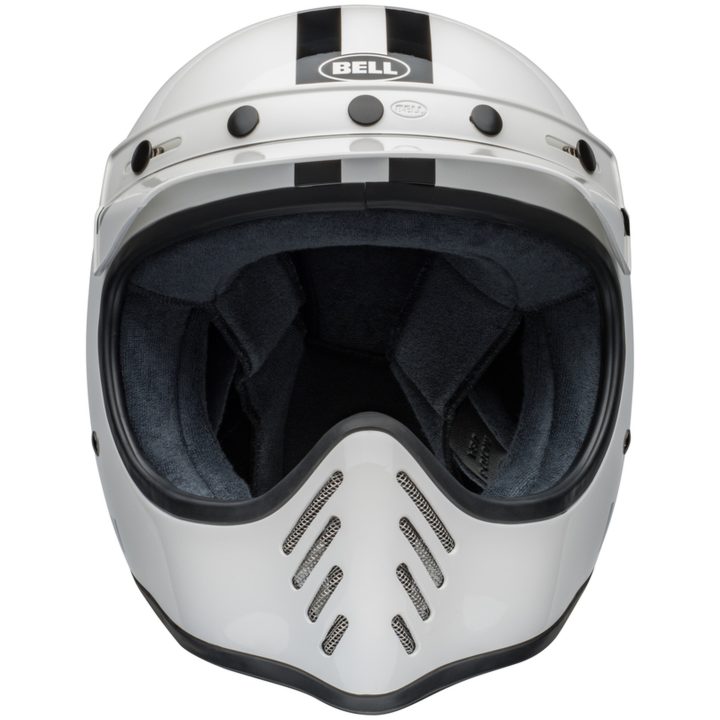Retrohjälm Moto-3 Steve Mcqueen Glans Vit/svart BELL s – bild 3