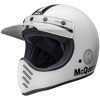 Retrohjälm Moto-3 Steve Mcqueen Glans Vit/svart BELL s – miniatyr 1