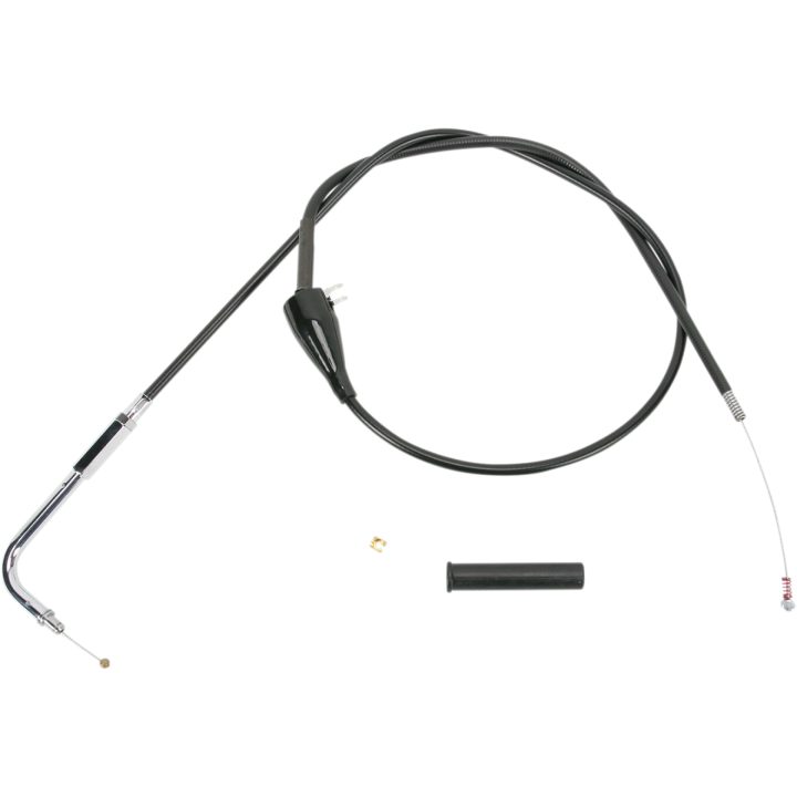 Returvajer Vinyl Harley-Davidson Svart DRAG SPECIALTIES CABLE, IDLE, VINYL, 41.75" – bild 2