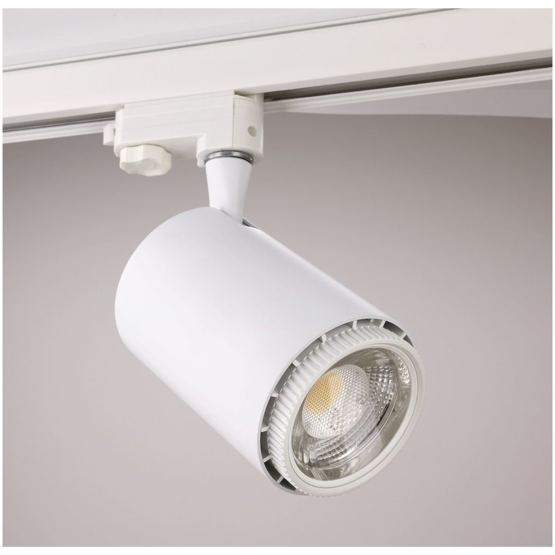 Rex II LED Track Light, 3-fas, Vit, 25W, 230V MALMBERGS – bild 3