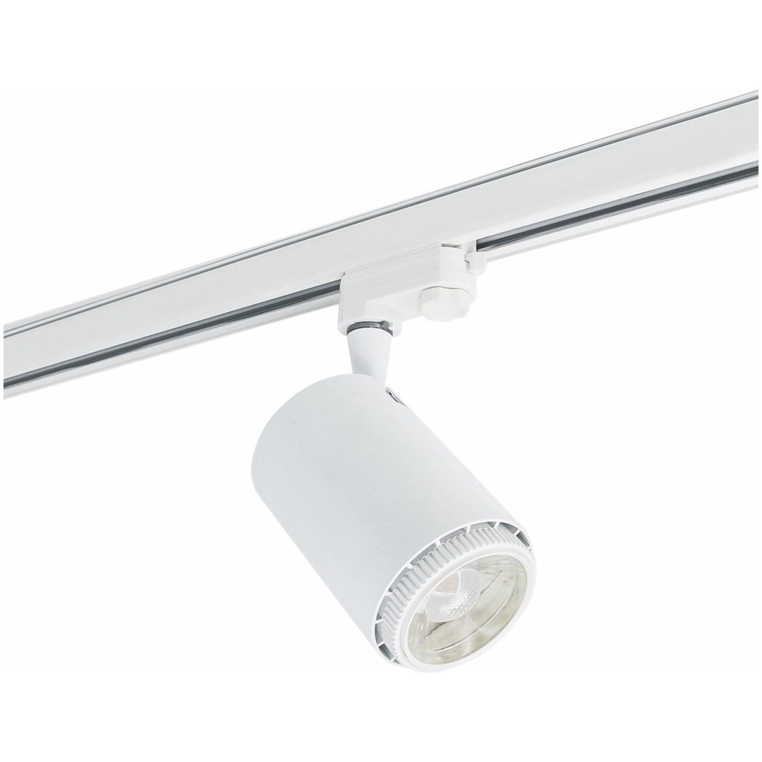 Rex II LED Track Light, 3-fas, Vit, 25W, 230V MALMBERGS