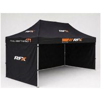 RFX Home Track Paddock Canopy 4.5 x 3 m with 3 Removable Side Panels
