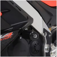 R&G RACING Aero Crash Protectors - Black Aprilia RSV4 1100 Factory
