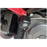 R&G RACING Aero Crash Protectors Black Ducati Monster 696/796/1100