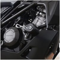 R&G RACING Aero Crash Protectors - Black Honda CBR125R