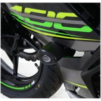 R&G RACING Aero Crash Protectors Black Kawasaki Ninja 400