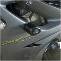 R&G RACING Aero Crash Protectors Black Triumph Daytona 675/R