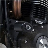 R&G RACING Aero Crash Protectors Black Triumph Scrambler 1200