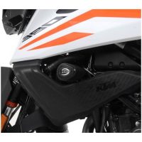 R&G RACING Aero Crash Protectors - Orange KTM 390 Adventure