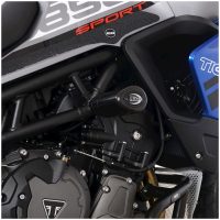 R&G RACING Aero Crash Protectors - White Triumph Tiger 850 Sport