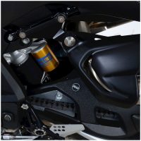R&G RACING Boot Guard Set Black (3 pieces) - MV Agusta Brutale 1000RR