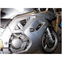 R&G RACING Classic Crash Protectors (swingarm pivot mount) Black Suzuki SV650 Full Faired