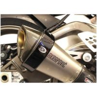 R&G RACING Exhaust Guard Black Akrapovic Hexagonal Muffler