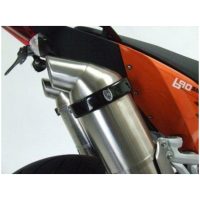R&G RACING Exhaust Guard Oval Muffler Black