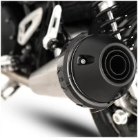 R&G RACING Exhaust Guard Round Muffler ⌀100mm Black