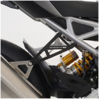 R&G RACING Exhaust hangers black - Triumph Speed Triple 1200 RS/RR