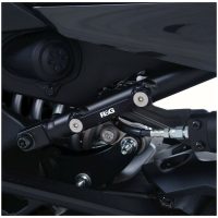R&G RACING Footrest Blanking Plate Black Yamaha Niken