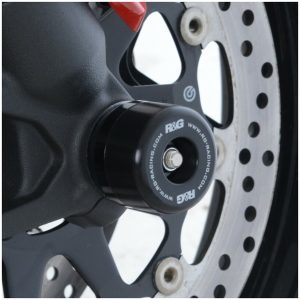 R&G RACING Fork Guard Black Black Ducati Hypermotard 950
