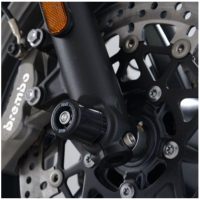 R&G RACING Fork Protectors - Black Triumph Speed Twin 1200