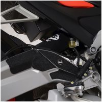 R&G RACING Frame Boot Guard Set 3 Pieces - Black Aprilia