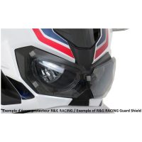 R&G RACING Headlight Shield Translucent Yamaha R3