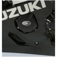 R&G RACING Left Crankcase Protection Cover Black Suzuki GSX-R750