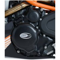 R&G RACING Left Engine Case Protection Cover Black KTM 390 Duke