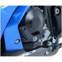 R&G RACING Left Engine Slider Black Suzuki GSX-R1000