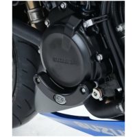 R&G RACING Left Engine Slider Black Suzuki GSX-S1000