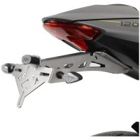 R&G RACING Licence Plate Holder - Silver Triumph Speed Triple 1200 RS