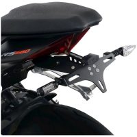R&G RACING License Plate Holder - Black Aprilia