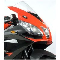 R&G RACING Mirror Blanking Plate - Black Aprilia RS4 125/RSV4 RR/RF