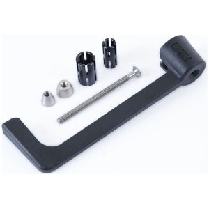 R&G RACING Moulded Lever Guard - Black Triumph