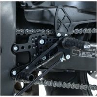 R&G RACING Multiposition Rearsets Black Honda CBR600RR