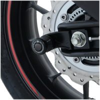 R&G RACING Offset Cotton Reels Black Honda CB500F/CBR500R