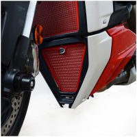 R&G RACING Oil Cooler Guard - Ducati Streetfighter V4