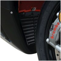 R&G RACING (Oil) Radiator Guard Black Honda CBR1000R-RR