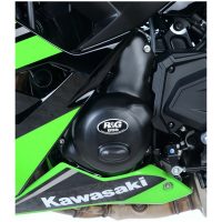 R&G RACING Race Series Left Crankcase Protection Cover Black Kawasaki