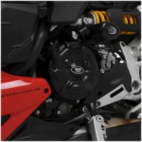 R&G RACING Race Series left Engine Case Protection Cover - Ducati Streetfighter V2