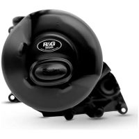 R&G RACING Race Series Right Crankcase Protection Cover - Black Ducati Streetfighter V4 S