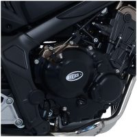 R&G RACING Race Series Right Engine Case Protection Cover - Black Honda