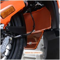 R&G RACING Radiator Guard Orange KTM 790 Adventure