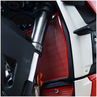 R&G RACING Radiator Guard Titanium - Ducati