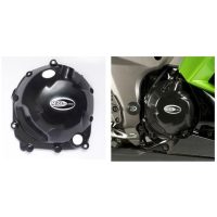 R&G RACING Right Crankcase Protection Cover Black Kawasaki Z1000/SX