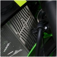 R&G RACING Stainless Steel Radiator guard - Kawasaki Ninja 125